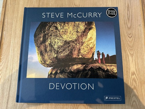 Steve mccurry signed - signed, devotion