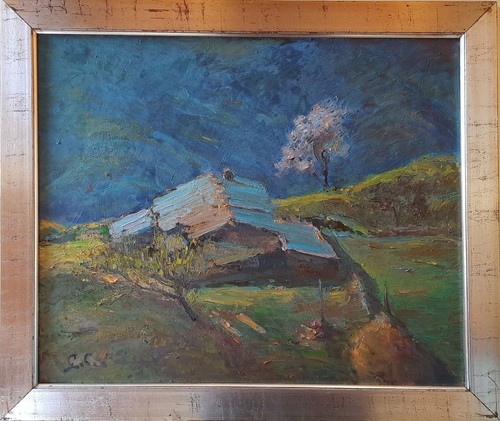 Giovanni canazza olio - olio, su