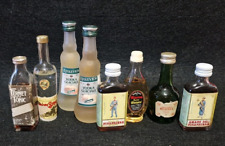 Bottigliette Mignon liquori Amaro del Finanziere, Fernet, Saint Honorè, Vodka...