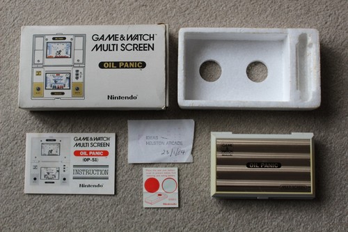 Boxed nintendo game watch - boxed, &