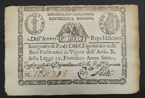 Paoli 1798 timbro - 10,
