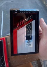 G.E. Walkman Cassette Players