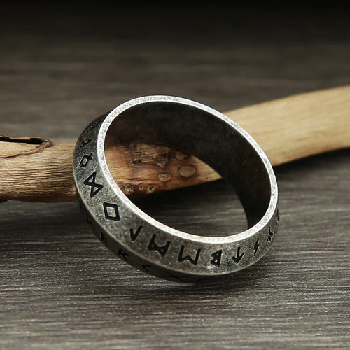 Anello amuleto vichingo runa - anello,