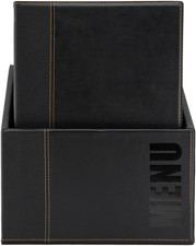 - Set Da 20 Porta Menu A4 Box