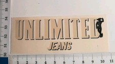 Unlimited Jeans Adesivo