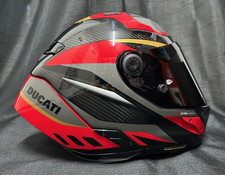 Casco Nolan X804RS Lesmo 362 Rosso Carbonio GRATIS DUCATI DECALCOMANIE Moto X-Lite
