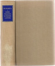 RIME TRIONFI E POESIE LATINE -