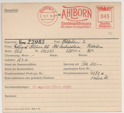 Hildesheim 1938 ahlborn - hildesheim,