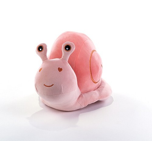 Peluche lumaca chiocciola rosa - peluche,