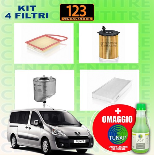 Kit tagliando filtri peugeot - kit, 4
