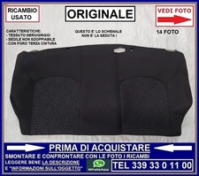 RIVESTIMENTO FODERA SCHIENALE SEDILE POSTERIORE n sdoppiato OPEL CORSA E 15-19