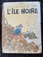 Tintin Dos Blanc- L’ile noire - A23 bis - Edition de 1943