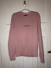 Felpa Fred Perry rosa alloro