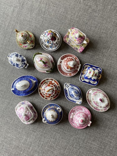 Set miniature porcellana - in,