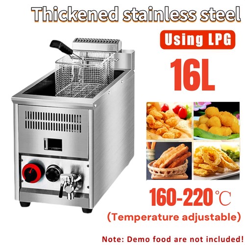 Friggitrice gas commerciale - a,