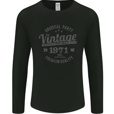 Shirt manica lunga uomo nera - t-shirt,