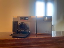 CONTAX T Film Camera Silver