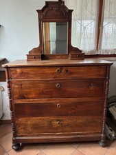 Comò antico legno con - antico, in