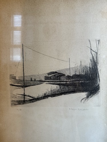 Litografia gino gandini - gandini,