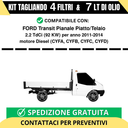 Tagliando per ford transit - per,