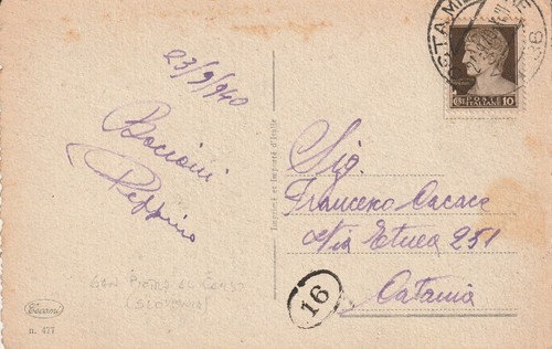 Posta militare san pietro - (san,