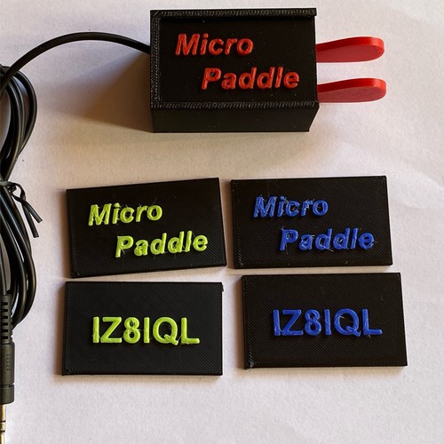 Micro paddle keyer ham - micro,