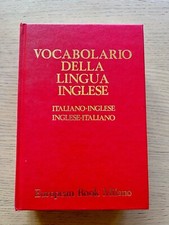 Vocabolario Della Lingua Inglese - European Book Milano 1987