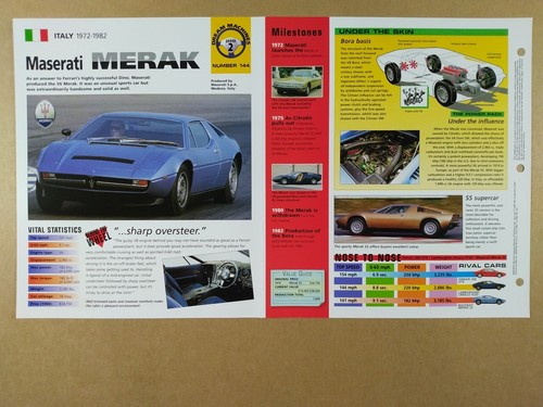 Maserati italiana 1977 merak - maserati,
