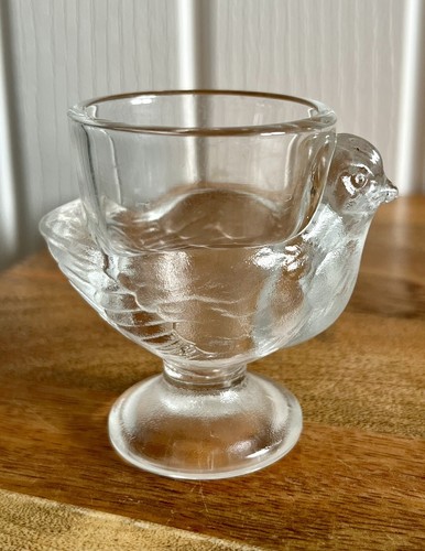 Vintage moulded clear glass - vintage,