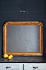 Specchio / Specchiera Luigi Filippo al mercurio con cornice dorata | metà '800