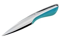 BOMBONIERA TAGLIACARTE Cm.17 Linea UFFICIO ELJTE RIVESTITO in ARGENTO 925% 018