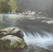 AGOSTINO CANCOGNI: Olio su Tela cm 50x50 Firmato + Autentica; Perfetto. STUPENDO