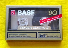 1x Nastro Cassetta BASF Chrome