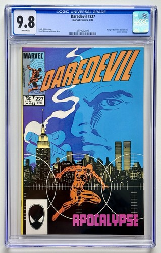 Daredevil 227 cgc - daredevil, 9.8