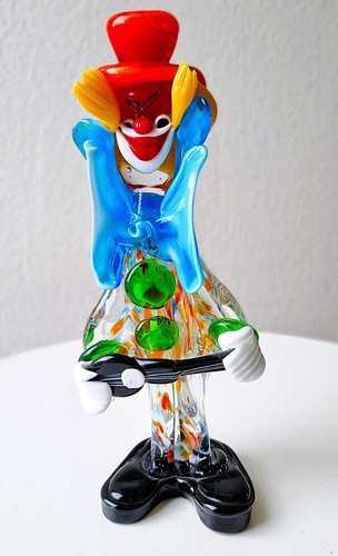 Clown vetro murano vintage - clown,