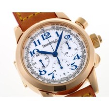 EBERHARD TAZIO NUVOLARI Cronografo 30061.1 Automatico Quadrante Bianco Oro Ro...