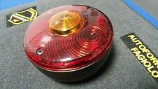 FANALE T.I.R.POSTERIORE ROSSO-ARANCIO TRATTORI RIMORCHIO CARRI  FARO DIAM.140mm 