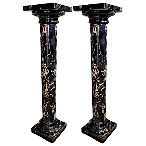 Coppia colonne marmo - di,