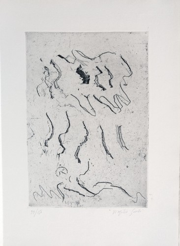 Virgilio guidi acquaforte - -,