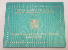 2 Euro Vaticano 2013 - XXVIII GIORNATA MONDIALE DELLA GIOVENTU' RIO DE JANEIRO