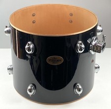 Pearl Target Series Floor Tom 14x12 Nero Fusto Timpano Sospeso con Attacco Raro