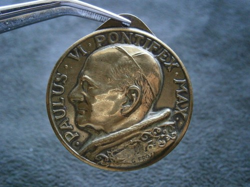 Ciondolo medaglia vintage - , papa