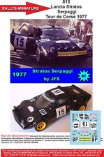 DECALS 1/24 REF 0815 LANCIA