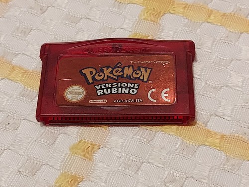 Pokemon versione rubino gba - versione,