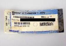 Windows xp Professional Sticker fisico Originale 1-2 cpu product key