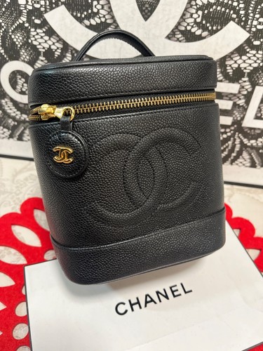 Chanel vanity bag - bag, caviar