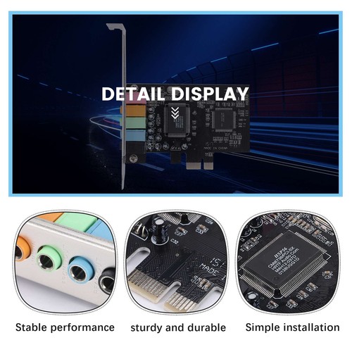 Scheda audio surround pcie 1 - pcie, 5.1