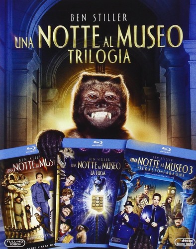 Blu ray una notte al - notte, museo