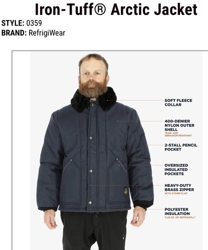 Giacca cappotto refrigwear - giacca/cappotto,