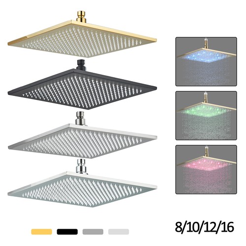 Soffioni doccia led quadrato - doccia,